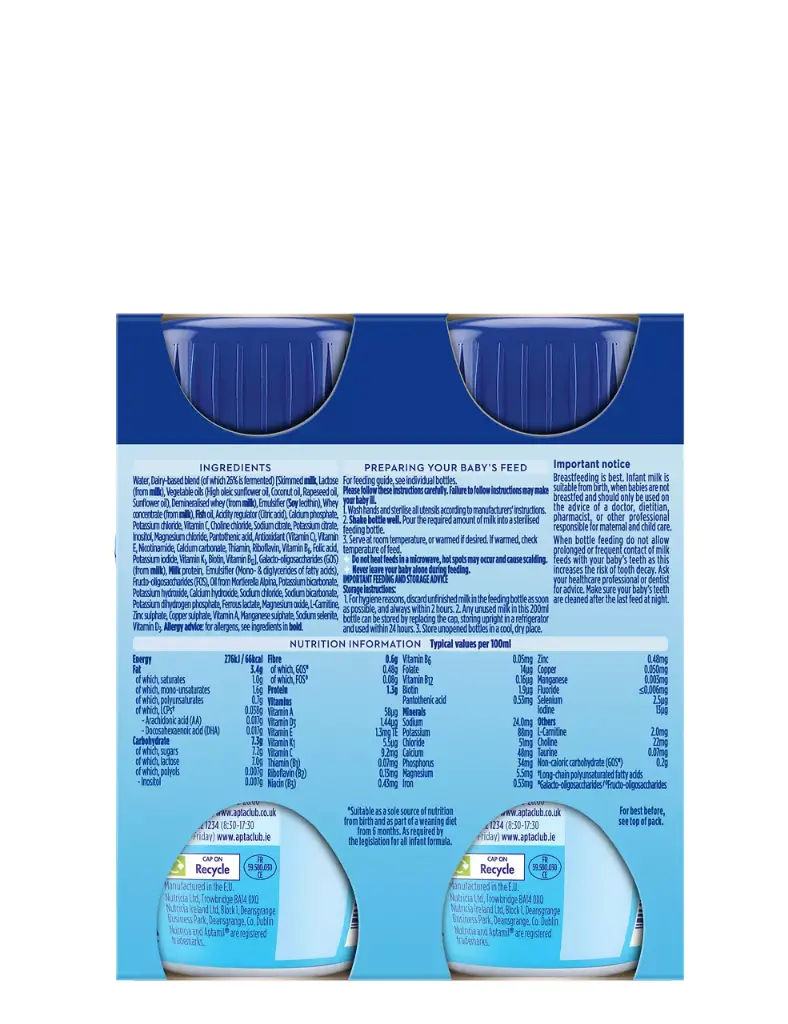 Aptamil Ready To Feed Set 