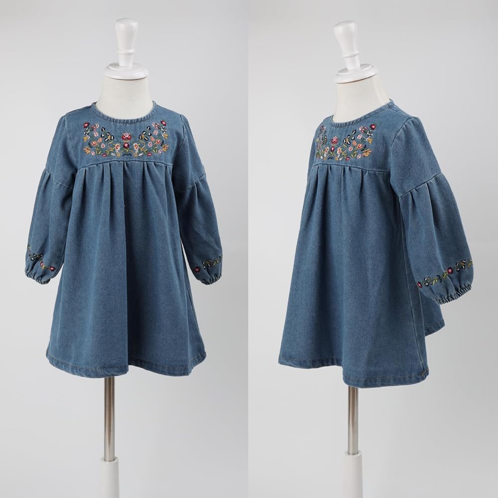 Shai ke ai Girls Denim Dress