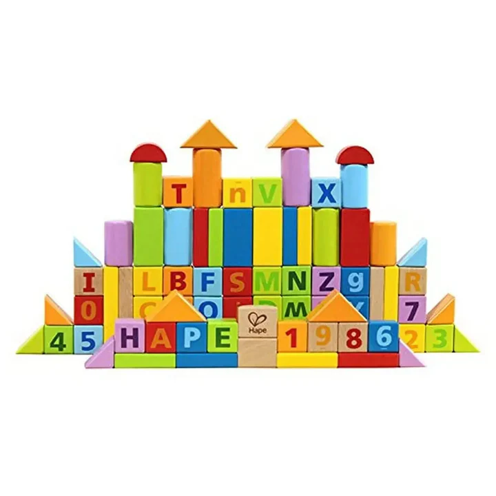 Hape Count & Spell Blocks 80pcs