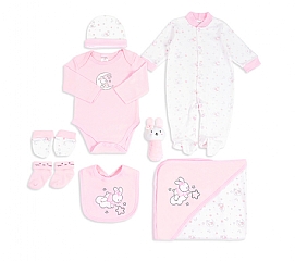 Sunnozy 8pcs Set Sleepsuit