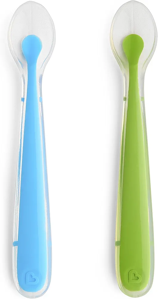 Munchkin Gentle & Safe Silicone Spoon 2pcs Set