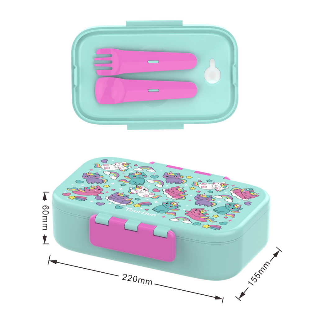 Toursun New Convertible Bowl With Fork & Spoon