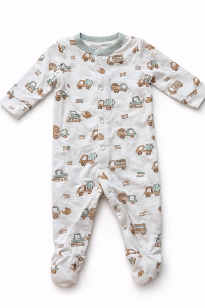 Sunnozy 3pcs Set Sleepsuit 