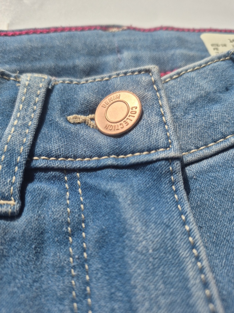 Girls Denim Trousers Peppert