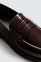 Zara Brown Loafer Shoe 