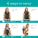 Infantino Flip 4 in 1 Light & Airy Convertible Carrier 