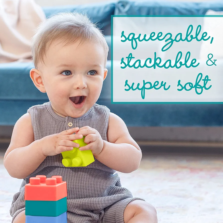 Infantino Super Soft 1st Building Blocks