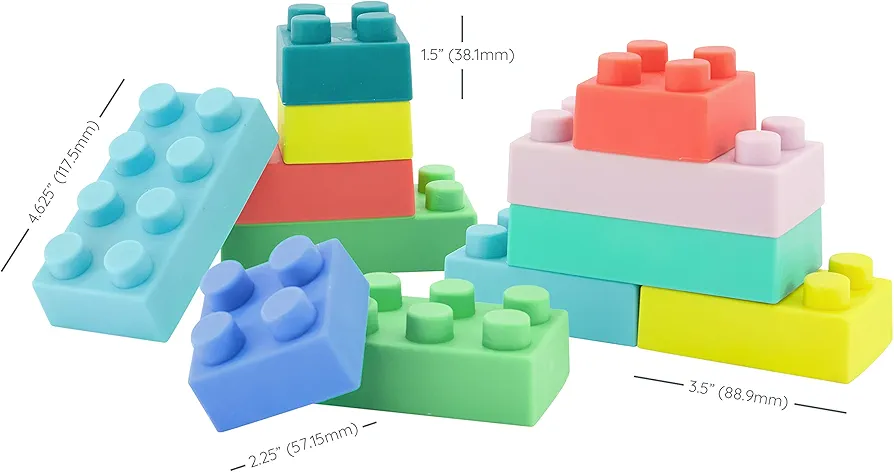 Infantino Super Soft 1st Building Blocks
