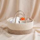 Multifunctional Cotton Diaper Caddy 