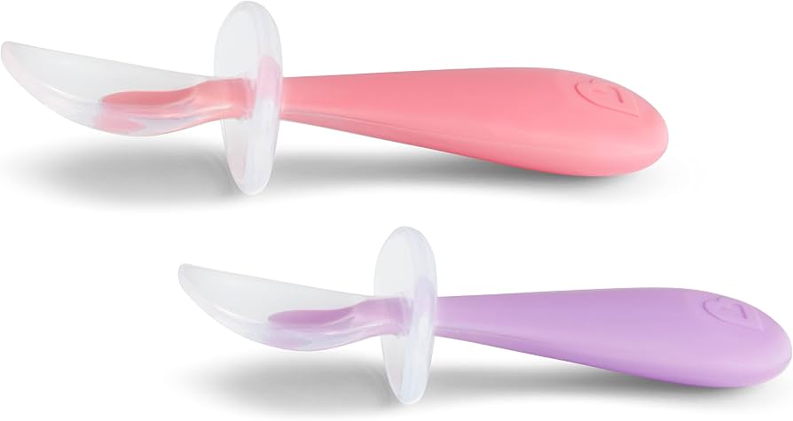 Munchkin Gentle Scoop 2 Silicone Training Spoons 