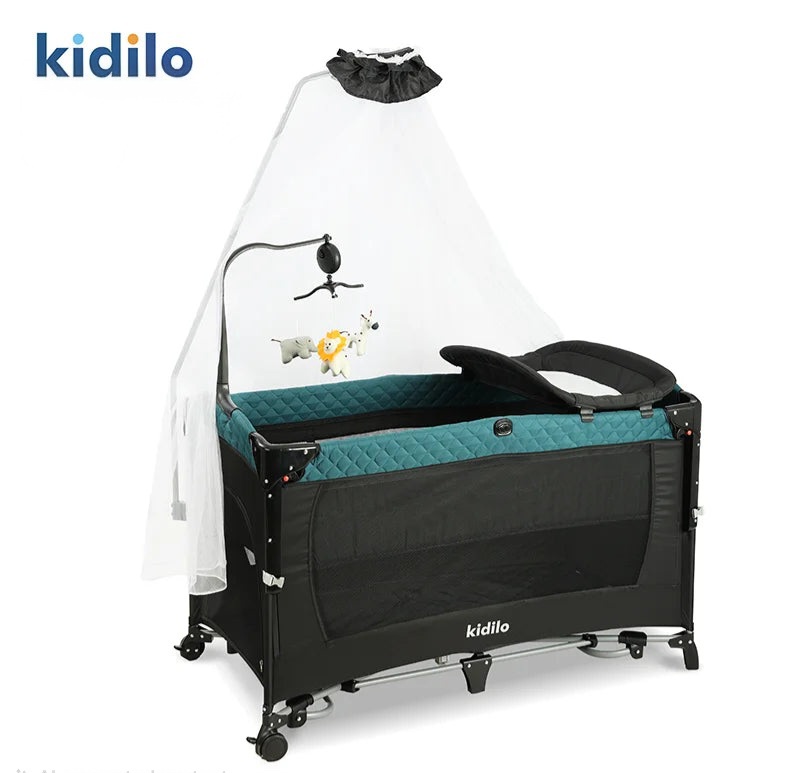 Kidilo UP650D Baby Bed With Net 