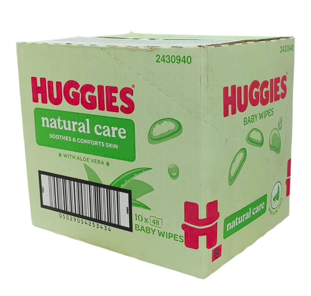 Huggies Pure Wipes Box 