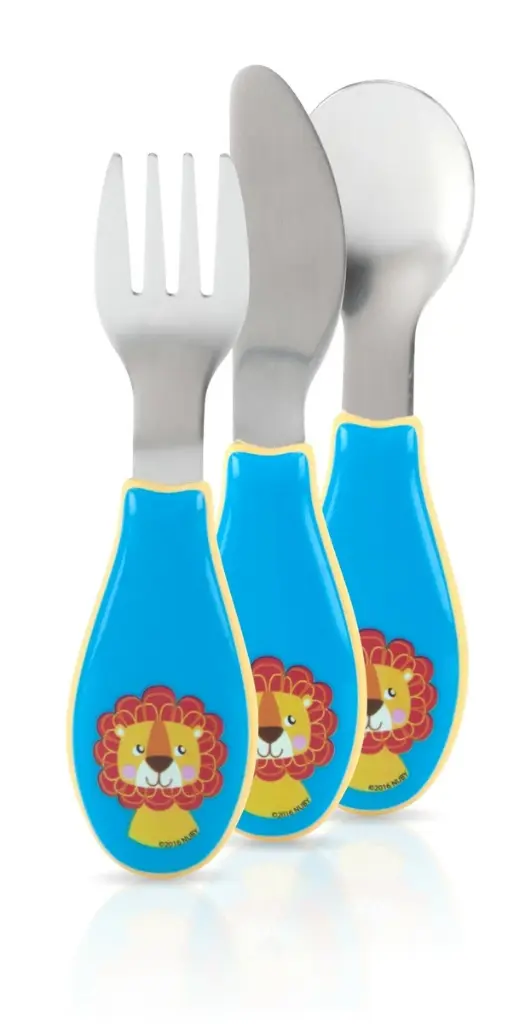 Nuby Toddler Training Cutlery Set 