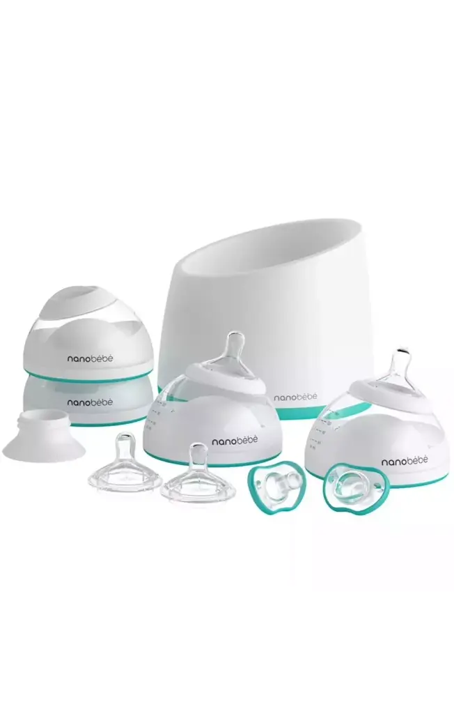 Nano Bebe Breast Milk Bottle complete set