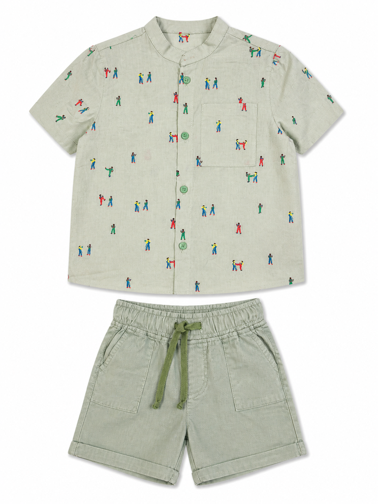 Top Kids 2pcs Set Boys Outfit (8123)