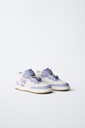 Zara Stitch High Top Sneakers 