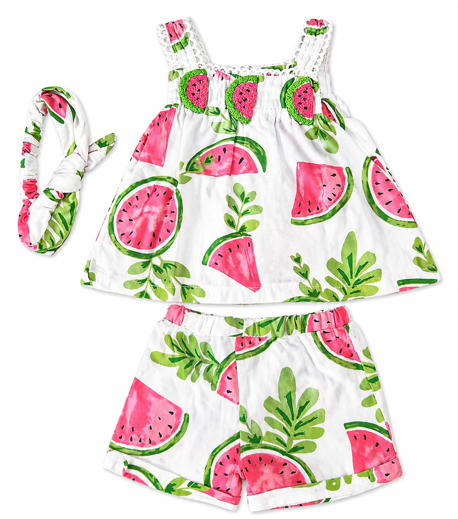 Cute Koala Girls 3pcs Set (Watermelon Design)