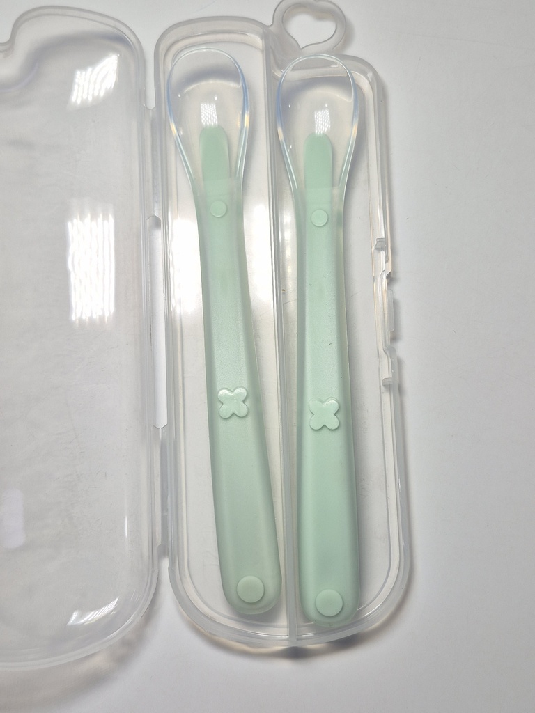 2pcs Set Silicon Spoon