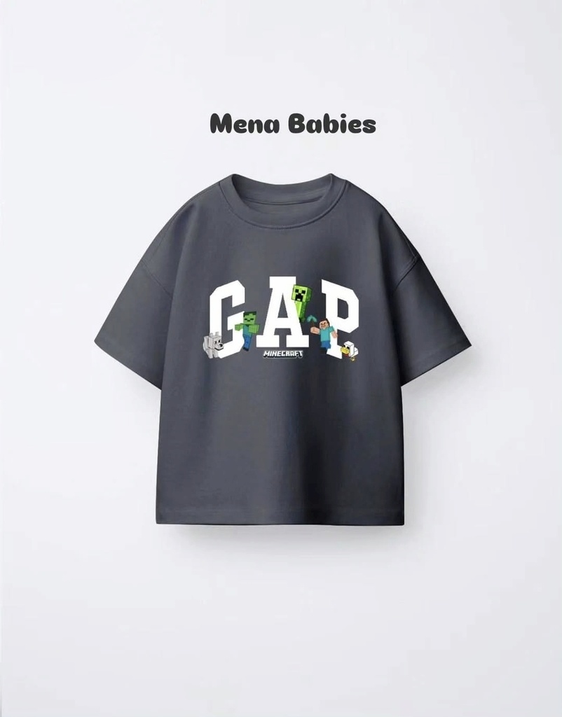 GAP Minecraft T-shirts (Grey)