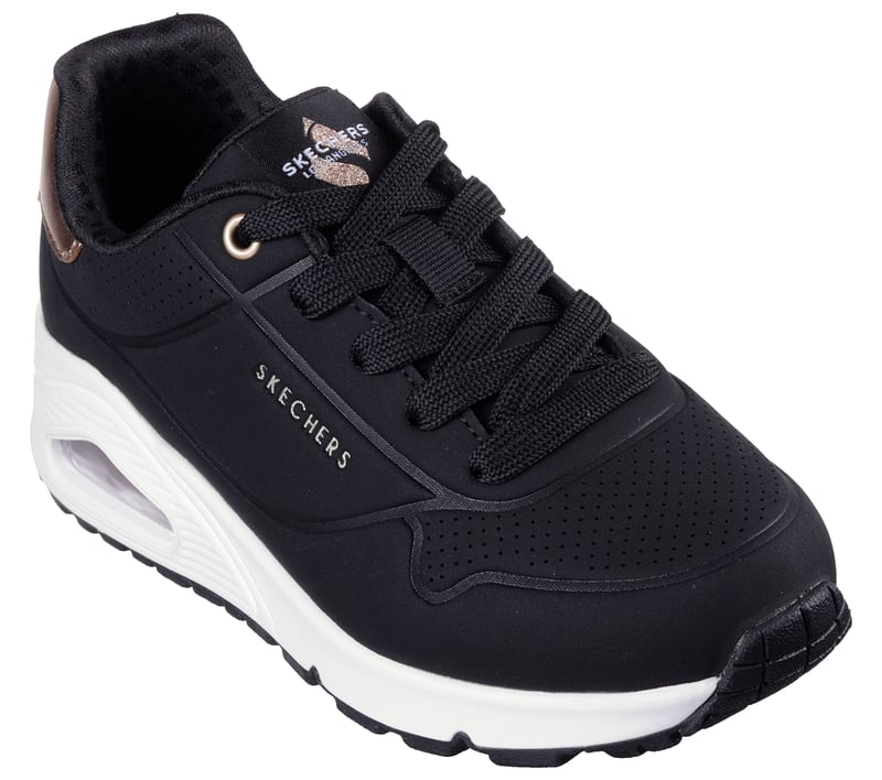 Skechers Kid's Uno Gen 1 (Black & White)