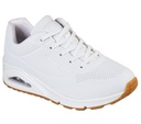 Skechers Kid's Uno Stand On Air (White)