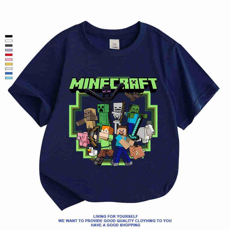 Minecraft T-shirt (Navy Blue)