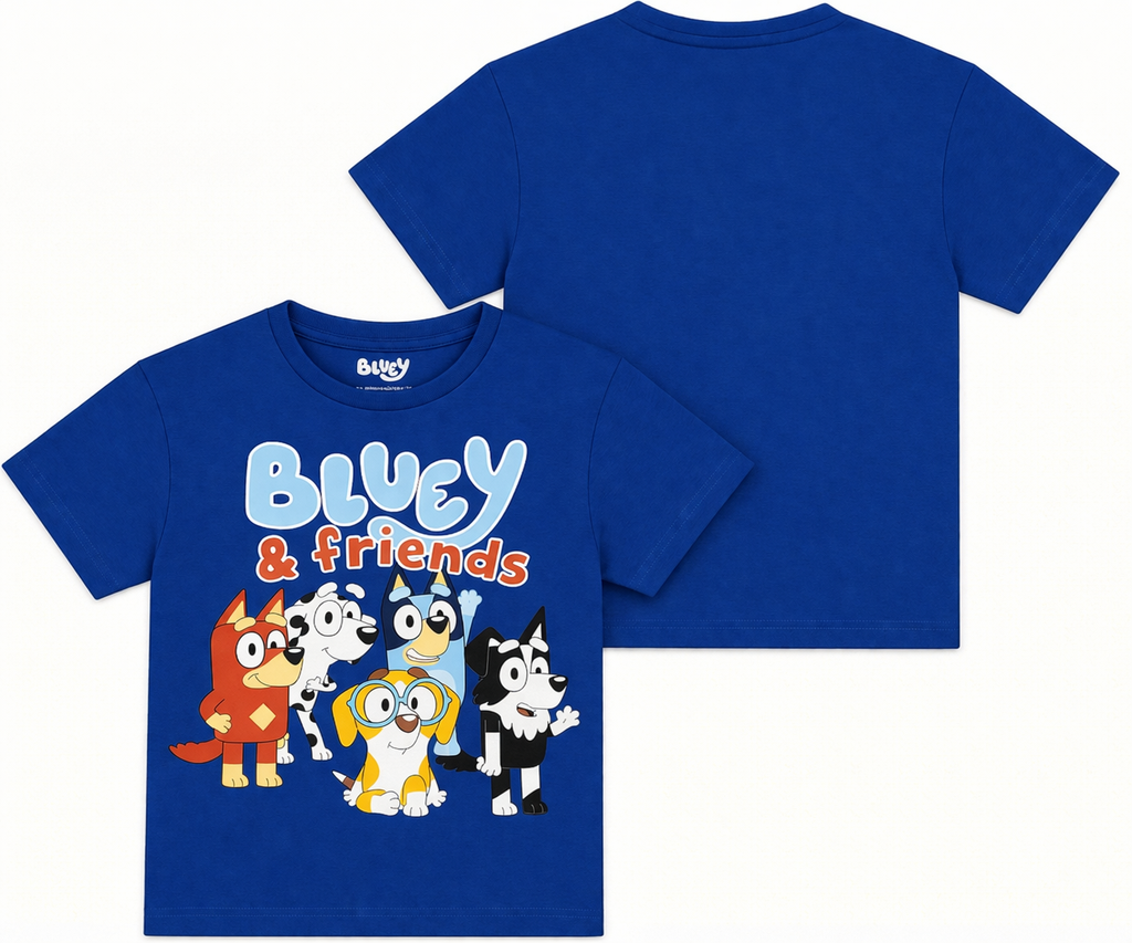 Next Character T-shirt (Bluey & Friends)