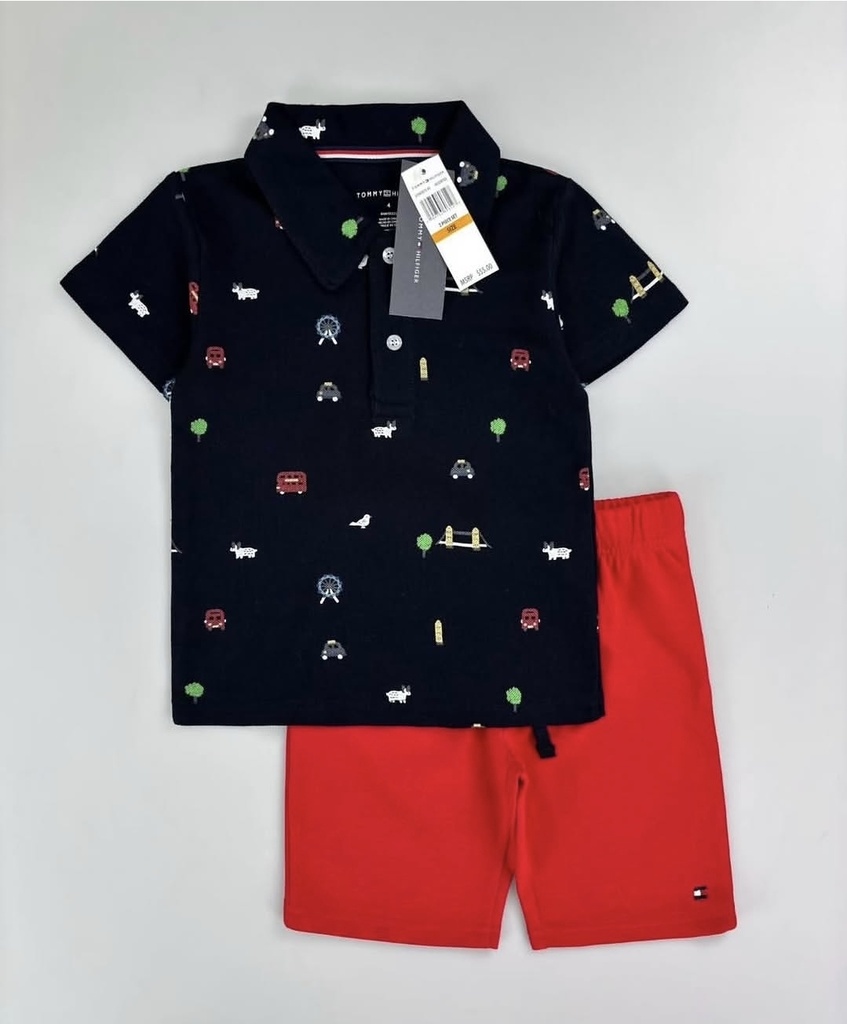 Tommy Hilfiger Boy's 2pcs Set Outfit 