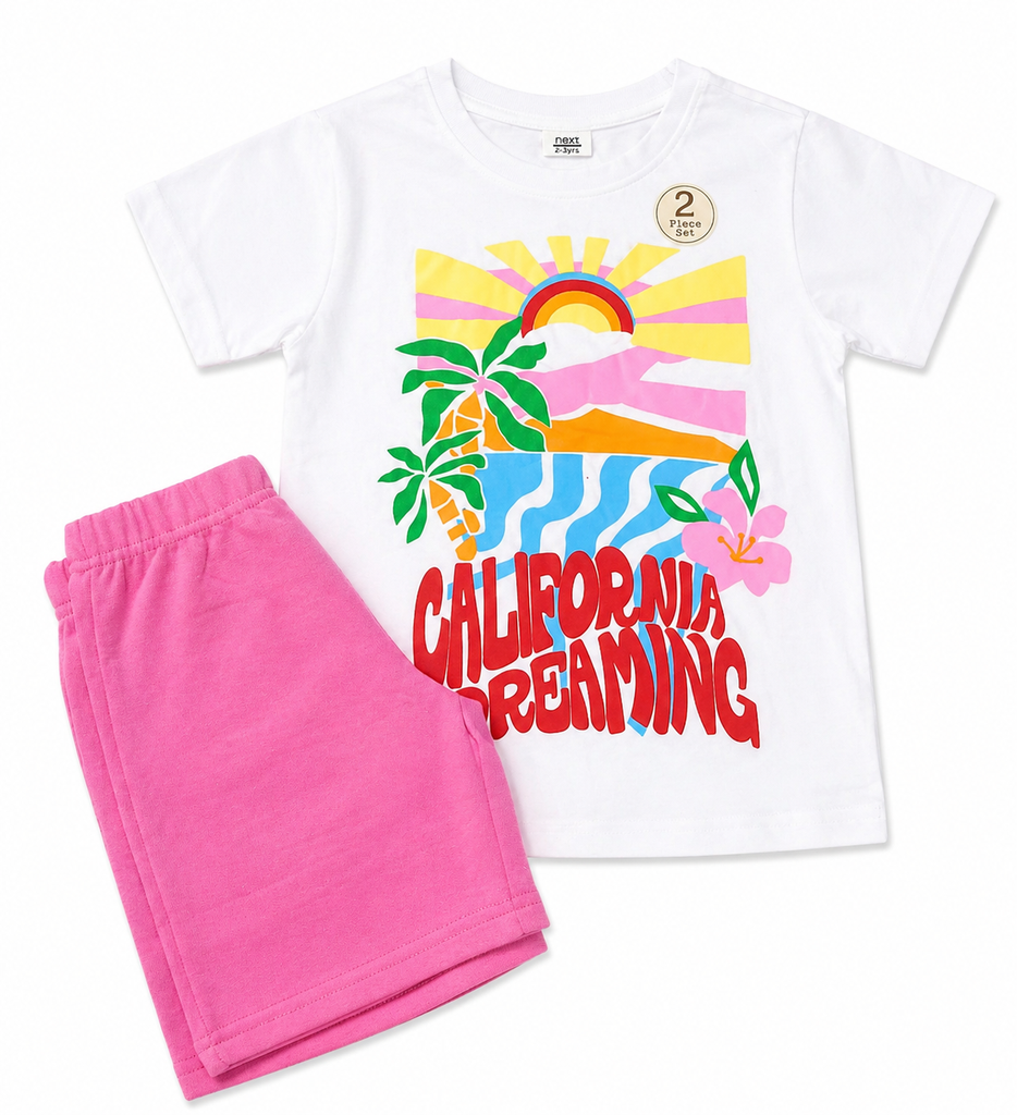 Next Girls 2pcs Set Outfit (California Dreaming)