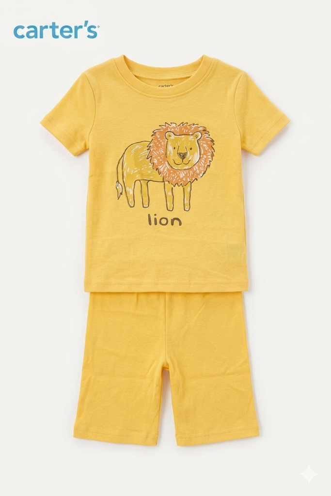 Carter's 2pcs Set Boys (Lion Design)