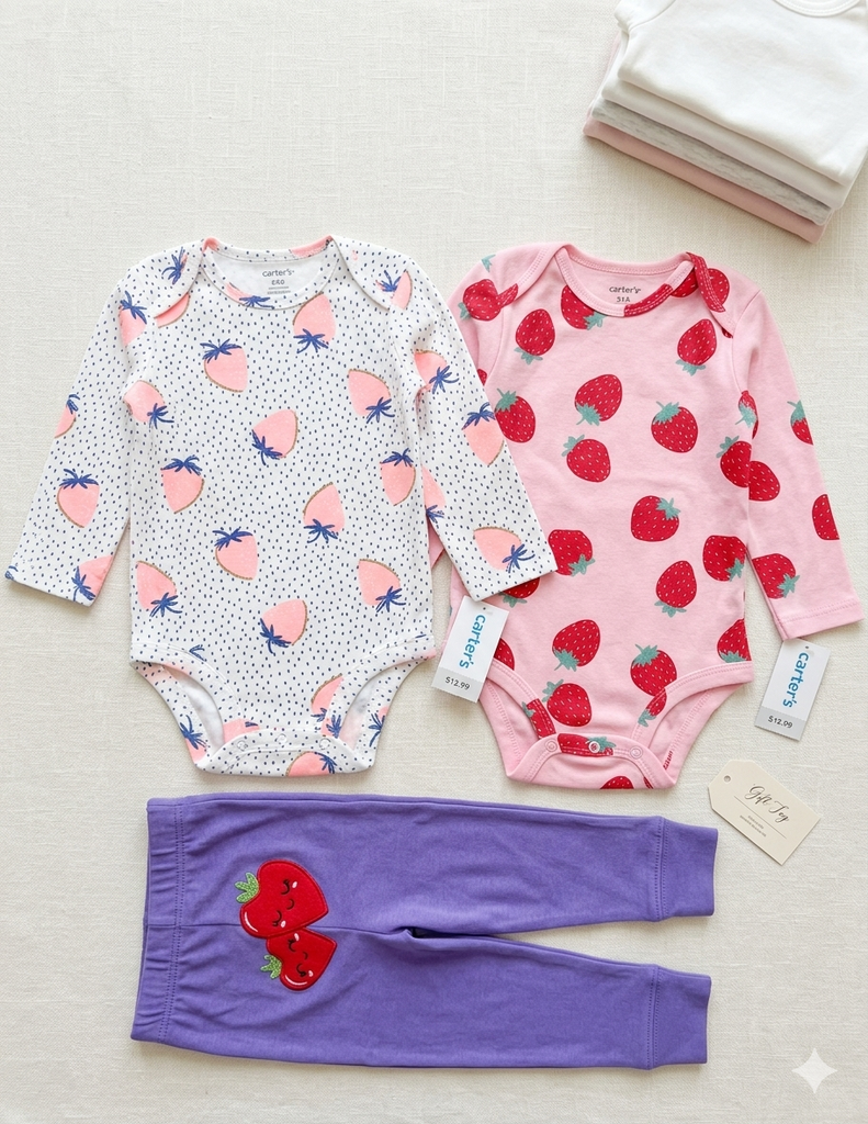 Carter's 3pcs Set Girls 