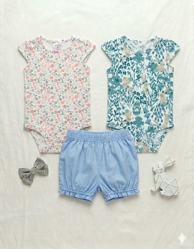 Carter's 3pcs Set Girls(18m)