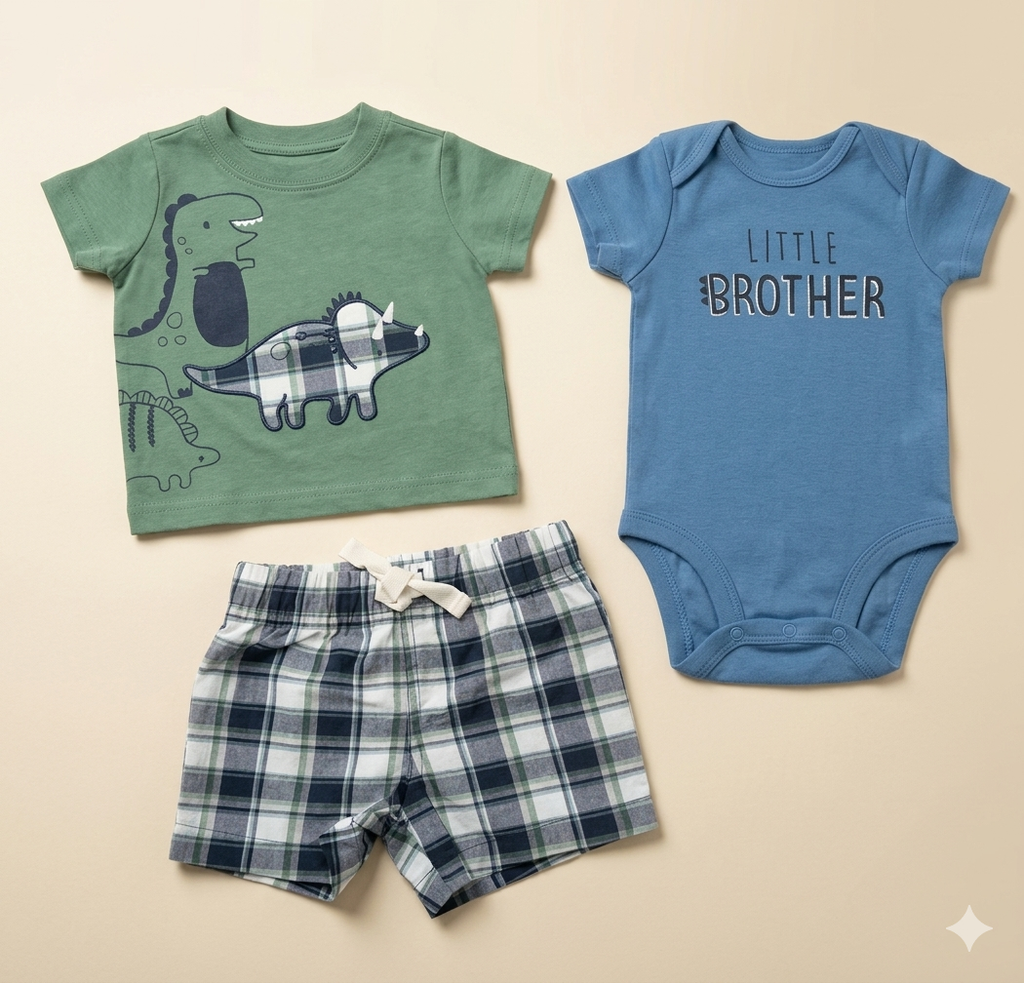 Carter's 3pcs Set Boys (3m)