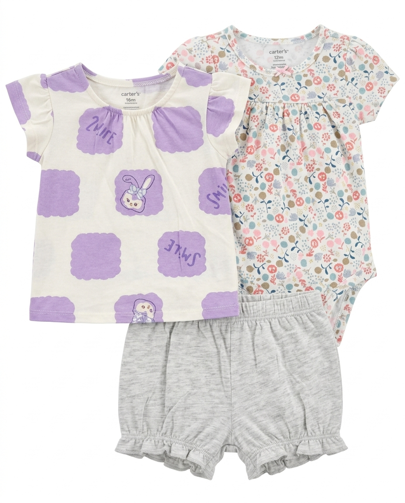 Carter's 3pcs Set Girls (18m)