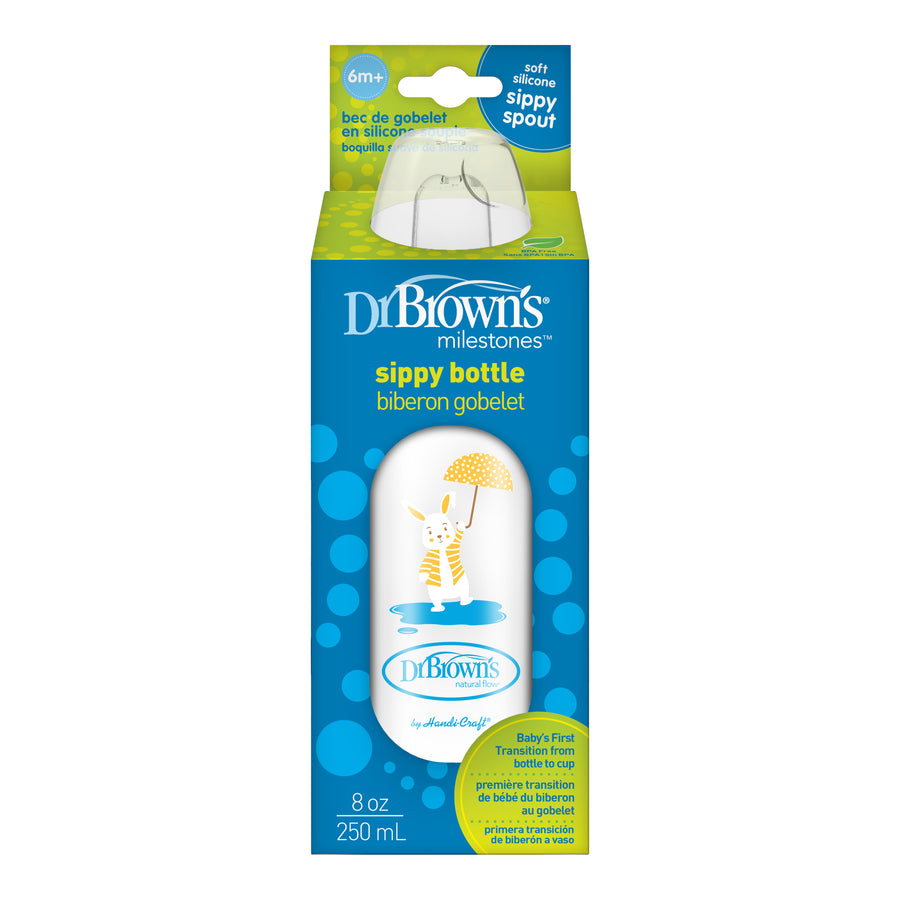Dr Brown Soft Silicone Sippy Spout Bottle 