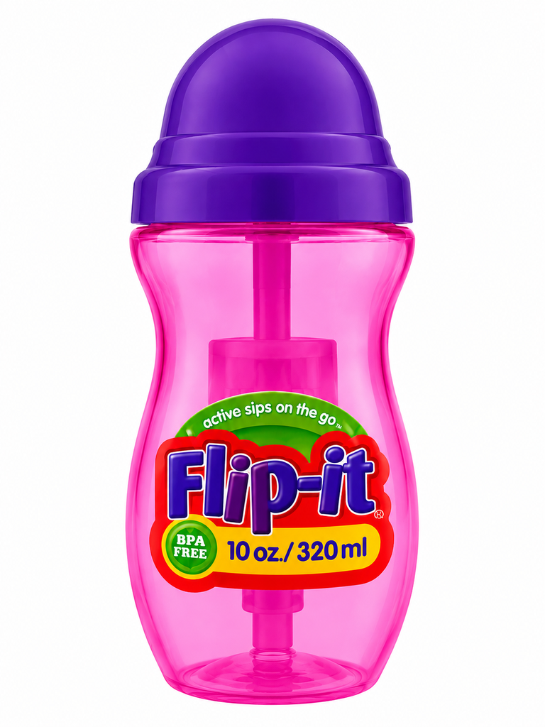 Nuby Flip-It Hard Straw Cup