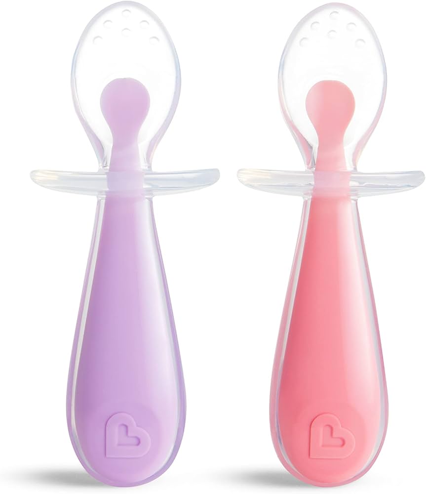 Munchkin Gentle Scoop 2 Silicone Training Spoons 