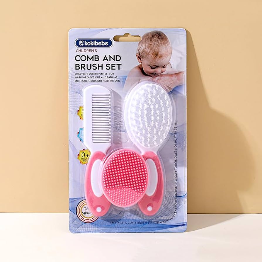 Kokibebe Comb & Brush Set