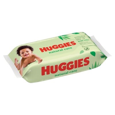 Huggies Natural Care Wipes Aloe 56ct