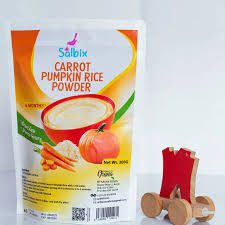 Salbix Carrot Pumpkin Rice Powder