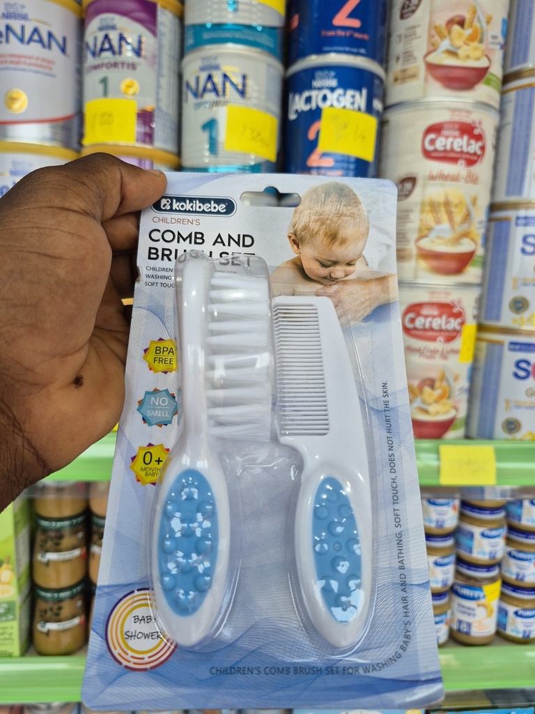 Koki Bebe Baby Care Kit Comb And Brush Set