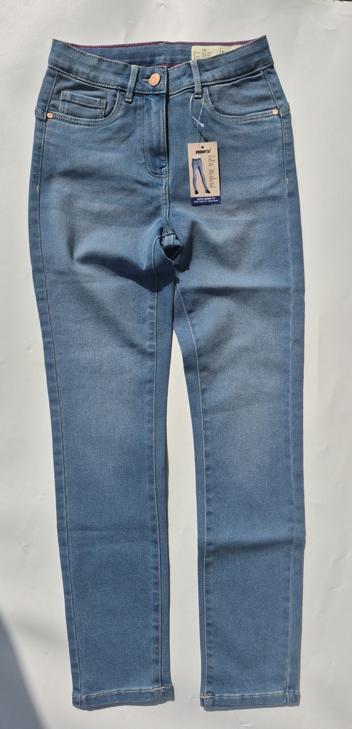 Girls Denim Trousers Peppert