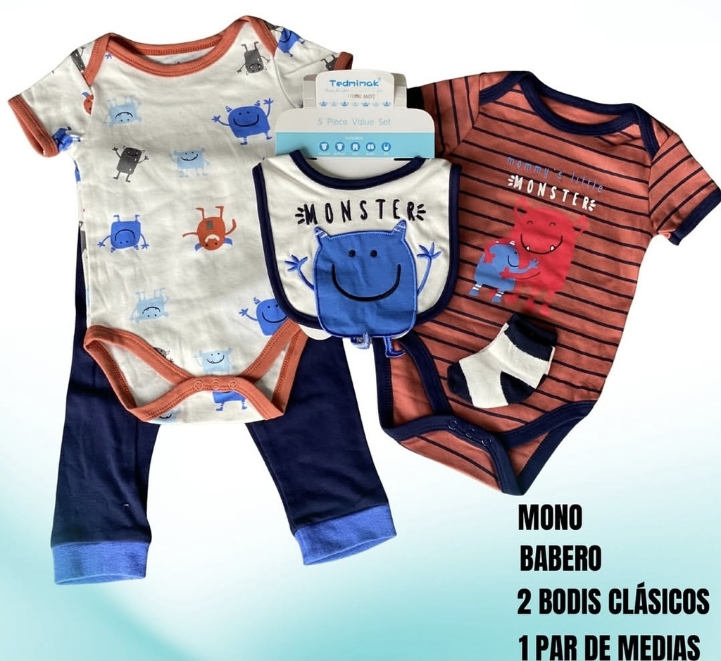 Tedmimak 5 Pcs  Set Boys
