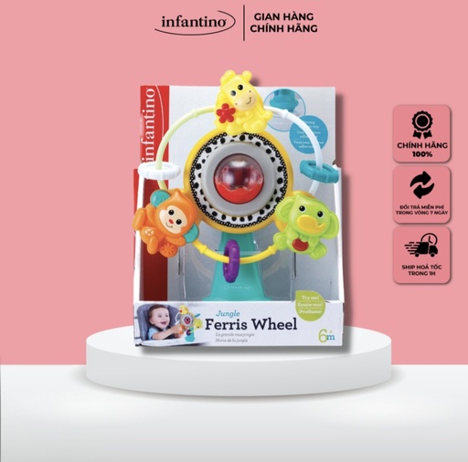 [MB-0959] Infantino Jungle Ferris Wheel