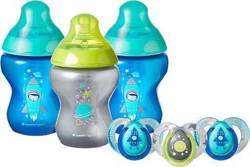 Tommee Tippee Advance Anti-Colic 3 in 1 with paci’s 9oz/260ml
