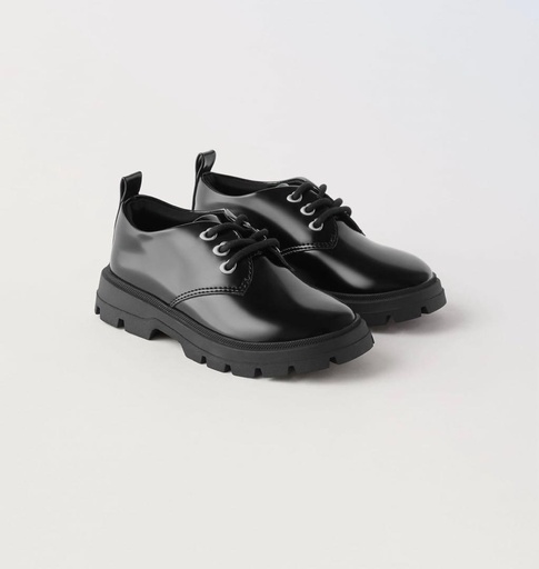 [MB-2202] Zara Black Derby Shoe