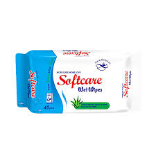 Soft care wipes