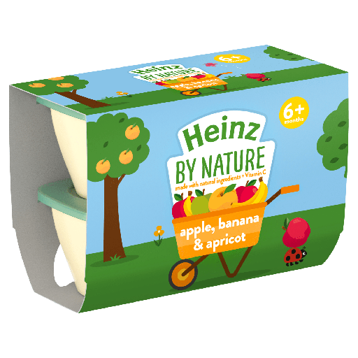[MB-0924] Heinz Fruity Apple,Banana &Apricot 