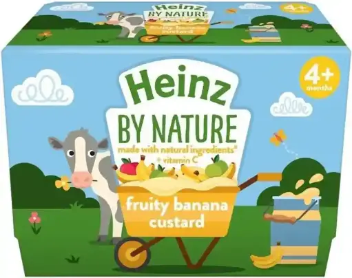 Heinz Fruity Banana Custard 