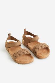H&M brown Braided sandal